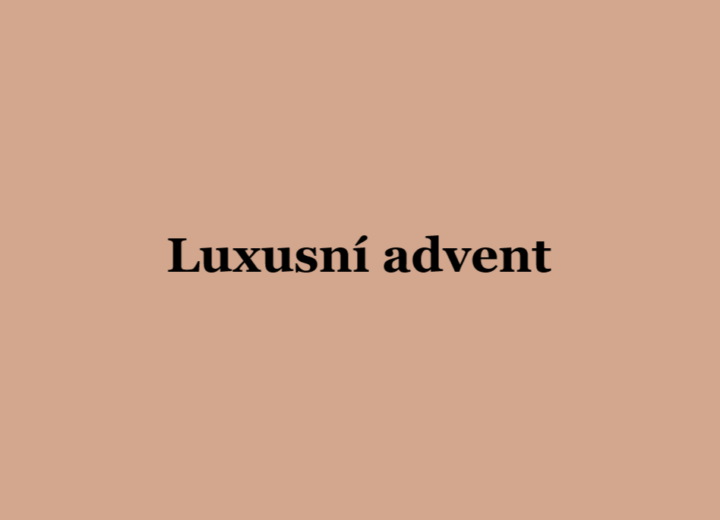 Luxusní advent v lázních
