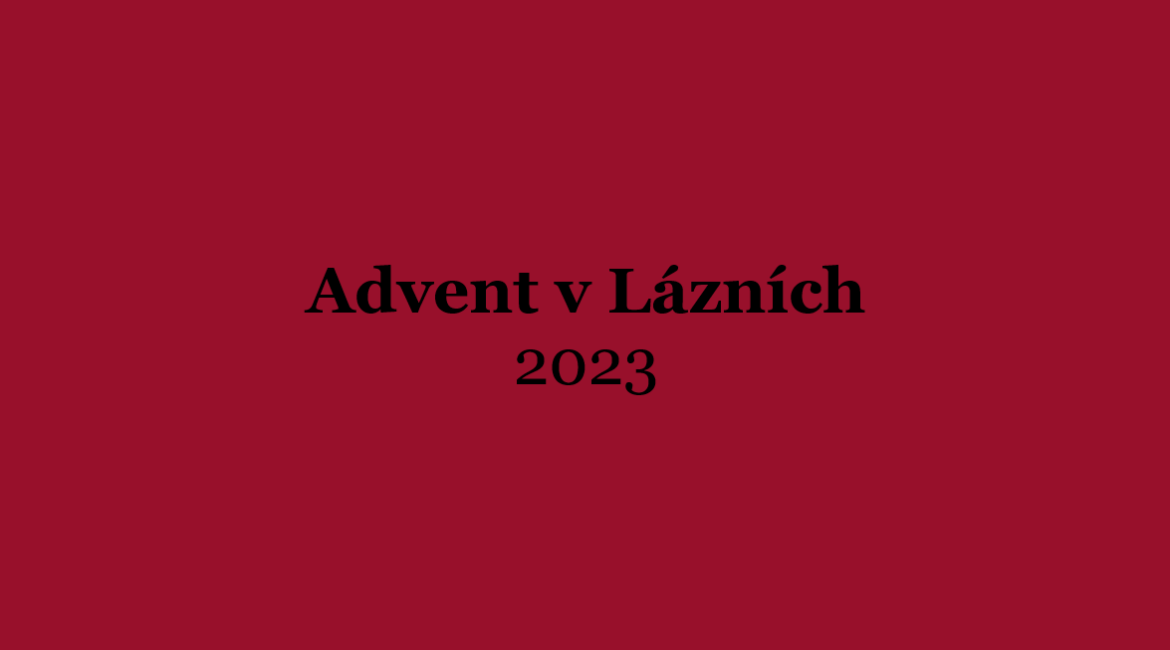 Advent v Lázních 2023