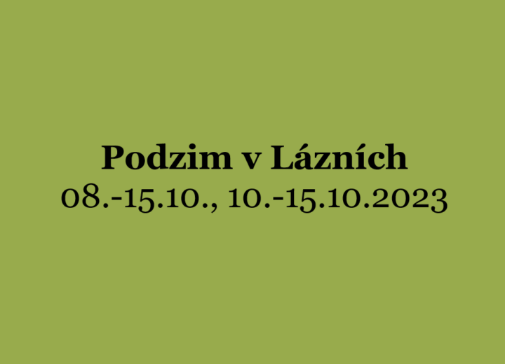 Podzim v Lázních